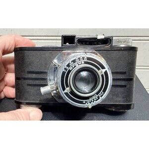 Vintage 1940’s Argus Anistigmat f/4.5 IRC Camera w/ Leather Case